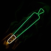 NEON JOINT BLANT SKRĘT GIBON WĄS dekoracja lampa