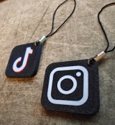 Brelok NFC - TikTok / Instagram