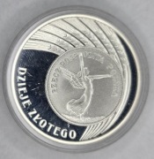 Kolekcjonerska moneta 10zł Dzieje złotego 2007