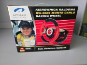 Kierownica Apollo RW-2009 Monte Carlo PC PS2 USB + pedały + pudełko