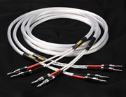 Kabel głośnikowy 2 x 1,5m, miedź srebrzona 5N