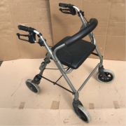 Chodzik balkonik podpórka z siedziskiem i hamulcem Vitea Care VCBK22