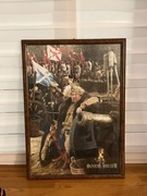 Obraz z puzzli ogniem i mieczem