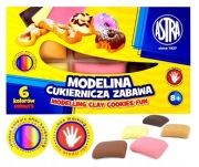 Modelina CUKIERNICZA ZABAWA 6 kolorów 304114001 ASTRA