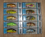 Zestaw 10szt. tonących Salmo Fatso 14cm każdy inny