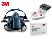 Półmaska 3M 7500 Filtry 6035