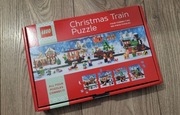 Puzzle LEGO 5008258 Świąteczny pociąg 4 x100 elementów 
