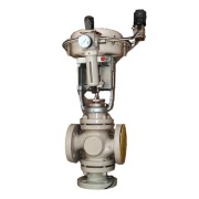 Zawór trójdrożny GESTRA Flow Top V726 PN40 DN40 z sił. pneum. FLOWSERVE