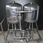 Stacja mycia CIP mycie tanków w obiegu zamknietym