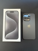 iPhone 15 Pro, czarny, 128GB, stan idealny