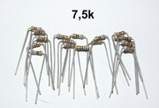 REZYSTOR 7,5k  0,25W   40szt 