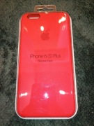 Etui czerowne, iPhone 6s Plus Silicone Case 