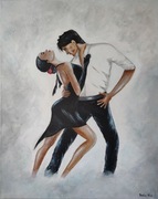 Obraz akrylowy ręcznie malowany 40x50 cm