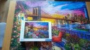 Puzzle Clementoni 3000 Manhattan Balcony Sunset 3000
