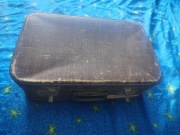 Stara walizka tekturowa Vintage 