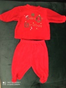 Piękny komplet na Święta Mikołaj dla dziecka 