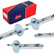 Kołki metalowe wbijane rozporowe DO BETONU SUFITU 6x35mm kotwa PPOŻ 100szt