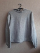 Szara bluza oversize S