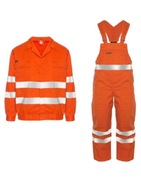 Ubranie robocze ostrzegawcze cezar zestaw 