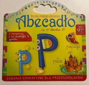 Teczka małego geniusza Abecadło cz. 17 literka p
