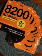 Karty SIM Orange startery 16 sztuk paczka.