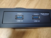 Panel przedni 3.5" 2x USB 3.0 Delock 61896