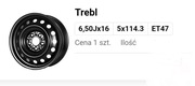 Felgi 16" 5x114,3 ET47