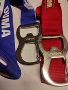 Zestaw smycze z otwieraczem i warka