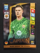 PANINI FIFA 365 2025 MARC-ANDRE TER STEGENI nr.291 ( Barcelona ) CAPTAIN 