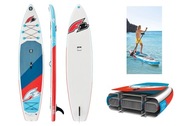 Deska SUP F2 Touring 11'6 SZYBKA 351cm do pływania 2komory 150kg Nowa