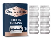 King C. Gillette Double Edge Żyletki do maszynki do golenia 10 sztuk