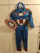 Kostium strój Kapitan Ameryka H&M 104 Marvel