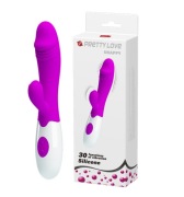 NOWY Wibrator wielofunkcyjny Pretty Love Snappy króliczek na baterie 