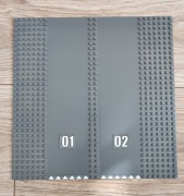 Lego Plate 30225c01pb04 - Droga Road 7498 / City