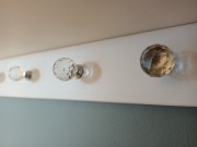 Wieszak 6 gałek kryształ 20 mm 