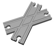 Tor tory IKEA LIDL BRIO drewniane - łącznik zamiennik skrzyżowanie rozjazd