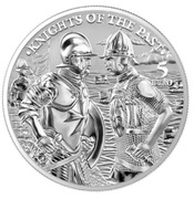 Srebrna moneta Malta Knights of the Past 1oz uncja 2022 + Cert Germnia Mint