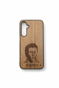 Etui /case drewniany dla Samsung A25 Orzech Amerykański  SIGMA