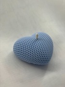 Naturalna Niebieska Świeczka Sojowa Serce