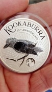 Kookaburra 2025 1oz uncja-srebrna moneta 