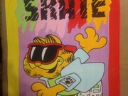 Ręcznik plażowy vintage z Garfieldem