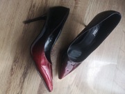 Szpileczki  cieniowane r. 38 lakierowane