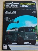 Model kartonowy Jelcz 325 cysterna wojskowa