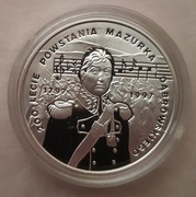 10zł - 200 LECIE POWSTANIA MAZURKA DĄBROWSKIEGO - 1996r.