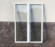 Powojenne, zewnętrzne drewniane okna, lata 50-siąte, vintage