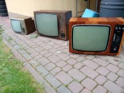Stary telewizor ametyst 