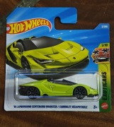 Nowy '16 Lamborghini Centenario Roadster Hot Wheels model 2/250 kolekcja