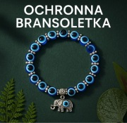 Bransoletka z Okiem Proroka i Słoniem
