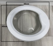 Wizjer drzwi do pralki Beko SWRE6501 SWRE