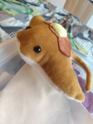 Maskotka / pluszak PŁASZCZKA NALEŚNIK handmade